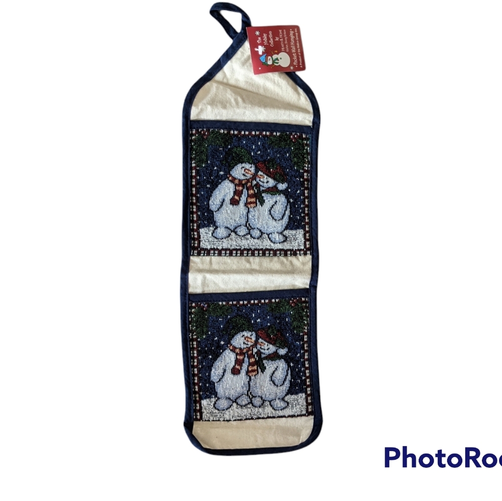 NWT Hearth & Home Hanging Cloth Wall Pocket